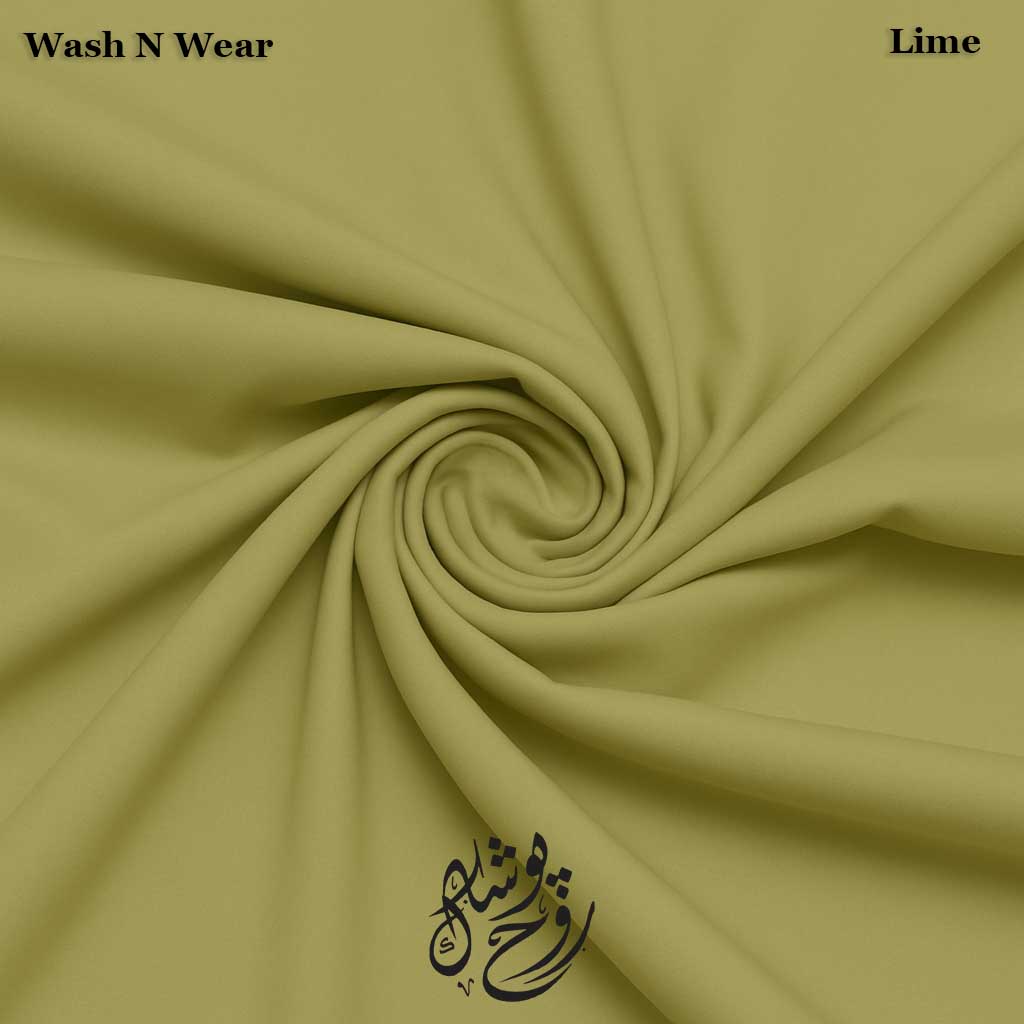 Men’s Unstitched Premium Fabric – Wash N Wear – Lime Blended (All Seasons)